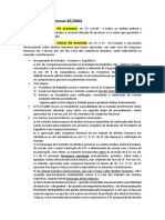 Direito Constitucional - Emenda Constitucional 45