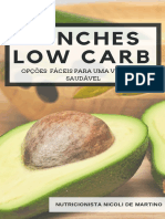 Lanches Low Carb