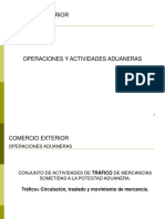 Operaciones Aduaneras