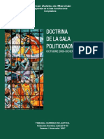 Doctrina de La SCC-TSJ 2000-2001