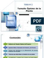 Tamaño Óptimo de Planta PDF