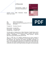 Journal - Effectiveness of Electroconvulsive Therapy in Patients With Treatment Resistant Schizophrenia