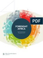 Foresight Africa 2019