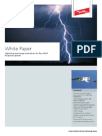 White Paper: Lightning and Surge Protection For Free Field PV Power Plants