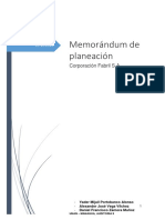 Memorandum Auditoria II