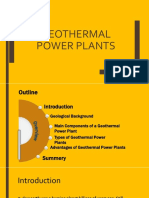 Geothermal Power Plants