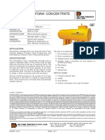 Atmospheric Foam Concentrate Storage Tank: HD Fire Protect Pvt. Ltd. Technical Data