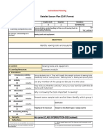 Detailed Lesson Plan (DLP) Format: Learning Competency/ies: Code: TLE - HEDM7/8UT-Oa-b-1