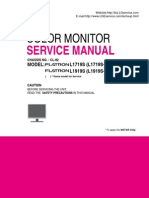 Color Monitor: Service Manual