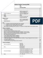 Spesifikasi Ventilator Carescape R860: Physical Specifications Dimensions