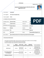 PSO Annual Management Training Program 2018 (PSO-ATP) (225) Application Form