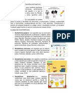 Clases de Comunicación Sustantivo