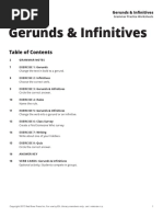 Gerunds and Infinitives