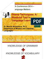 Drama Techniques Help in Teaching Grammar