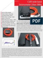 Seismometer C100 Wide Band