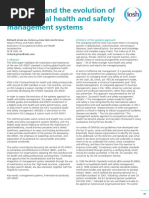 ISO 45001 and The Evolution of OHSMS