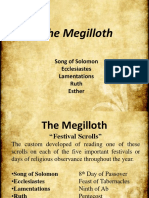 The Megilloth - Festival Scrolls