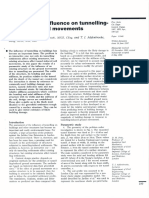 Behaviour of Buildings Due To Tunnel Induced Subsidence - Franzius 2003