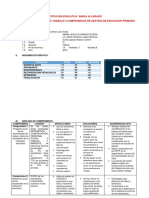 Informe Del Plan Anual de Trabajo 5 Compromisos de Gestión de Educacion Primariaç