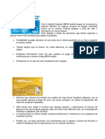 Tarjetas Bancarias