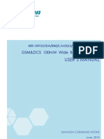 GSM+DCS 20dBm Mini Repeater User's Manual