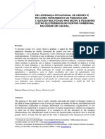 Artigo - O MODELO DE LIDERANÇA SITUACIONAL DE HERSEY E BLANCHARD COMO FERRAMENTA DE PESQUISA EM ADMINISTRAÇÃO ESTUDO MULTICASO NAS - 1 PDF