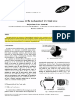 1996 - A Study On The Mechanism of Tire-Road Noise