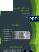 Infecciones de Columna Vertebral