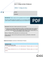 Tarea 7. Código de Ética