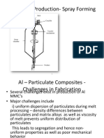 All MMC's Production-Spray Forming