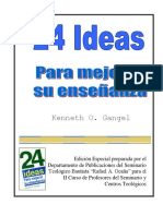 Gangel, 24 Ideas para Enseñar