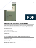 Devotedness, by Anthony Norris Groves 1