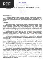 Complainant Vs Vs Respondent: First Division