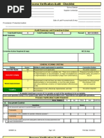 Process Audit - Checklist - SCRIBD