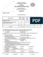 1st Summative Test A