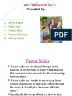 Semantic Differential Scale