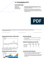 Oil Price Dynamics Report: Oil Prices Fell Over The Past Three Weeks Due To Increased Supply