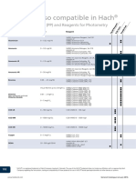 LOVIBOND Reagents Suited For Hach