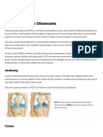 Osteochondritis Dissecans - OrthoInfo - AAOS