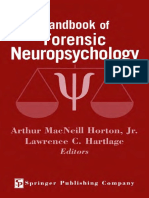 Arthur MacNeill Horton Jr. EdD ABPP ABPN, Lawrence C. Hartlage PHD ABPP ABPN - Handbook of Forensic Neuropsychology-Springer Publishing Company (2003) PDF