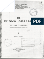 Saguier E. - El Idioma Guarani - Metodo Practico PDF