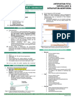 (Ob) - 4s-1-Antepartum Surveillance and Intrapartum Monitoring