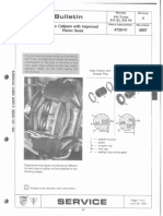 TSB Porsche 944 Brembo Brake Improved Piston Seals