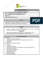 Planejamento e Orçamento de Obras If