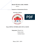 Informe Final Proyecto Electronica de Carro Controlado Con Un Guante