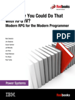 Who Knew You Could Do That With RPG IV - Modern RPG For The Modern Programmer