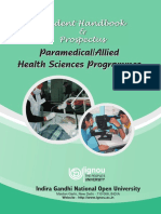 Paramedical Prospectus 2011