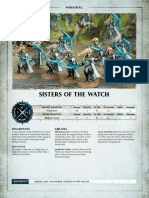 Aos Warscroll Sisters of The Watch en