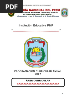 Programación Curricular Ept 2do Sec