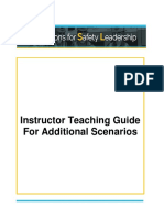 Instructor Teaching Guide For Additional Scenarios